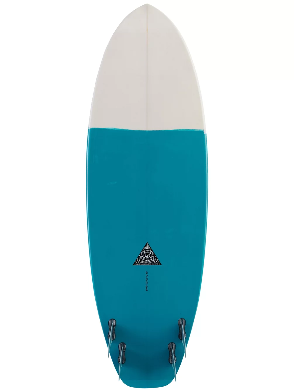 Light Bomb Resin Tint White/Blue 6'0 Surfboard 4 Light Bomb Resin Tint White/Blue 6'0 Surfboard – Bild 2