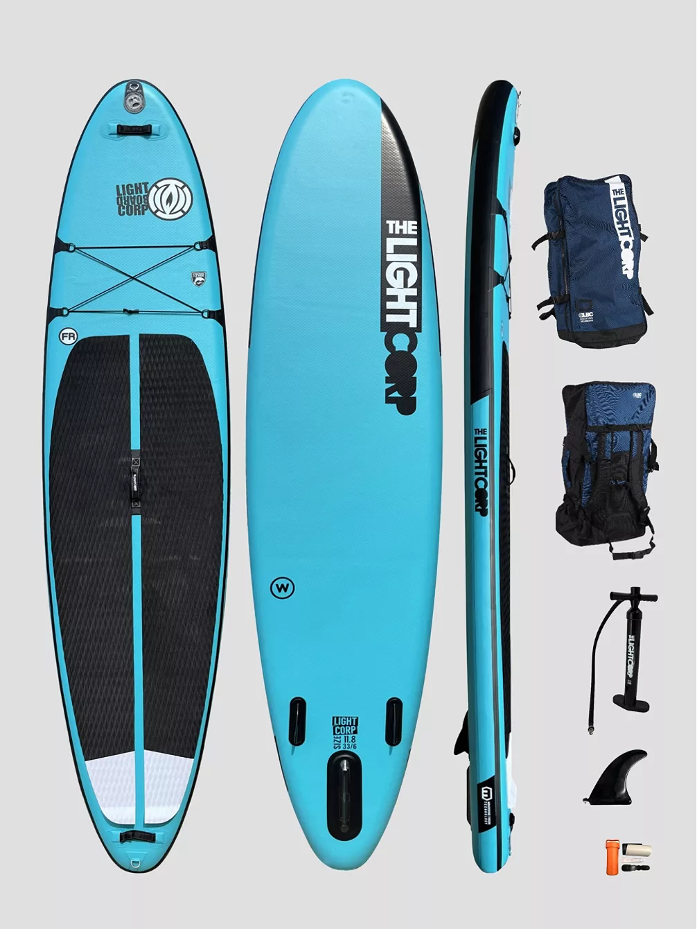 Light ISUP The Blue Series Freeride Wide 11'8 SUP Board 3 Light ISUP The Blue Series Freeride Wide 11'8 SUP Board