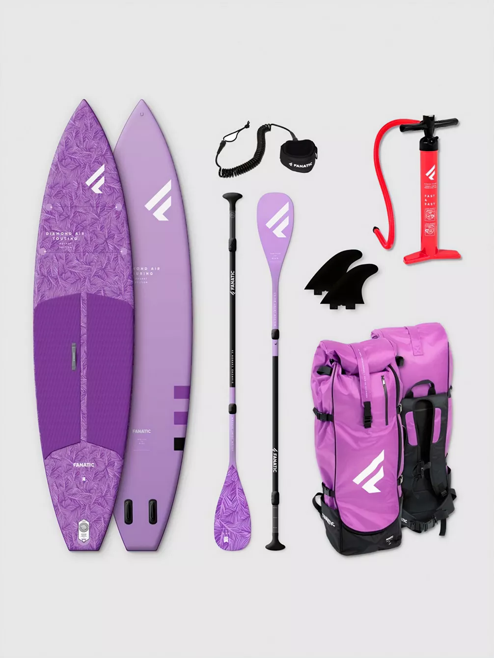 Fanatic Package Diamond Air Touring Pocket 11'6 SUP Board 3 Fanatic Package Diamond Air Touring Pocket 11'6 SUP Board