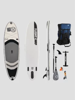 Light Silver Allrounder 9'8 SUP Board Set