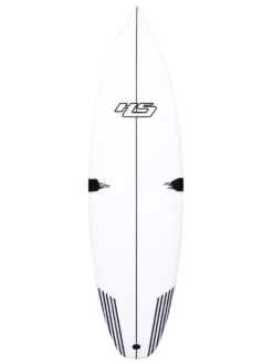 Haydenshapes White Noiz PU/Cmp Stringer Futuress 5'11 Surfboard